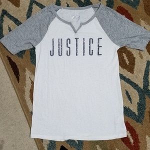 Girls Justice Tee shirt